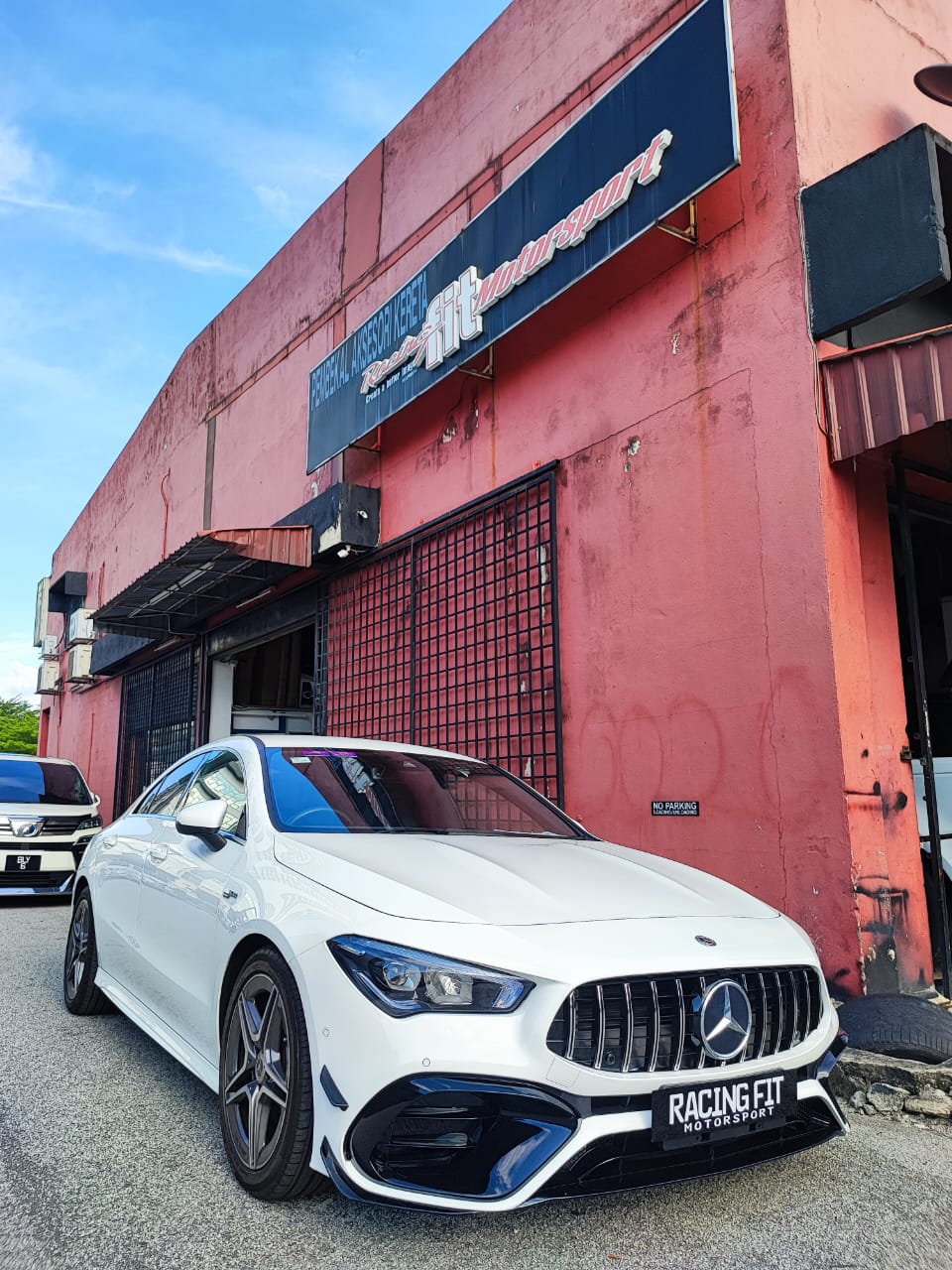 Mercedes Benz W118 CLA CLA45S BODYKIT BUMPER CONVERSION